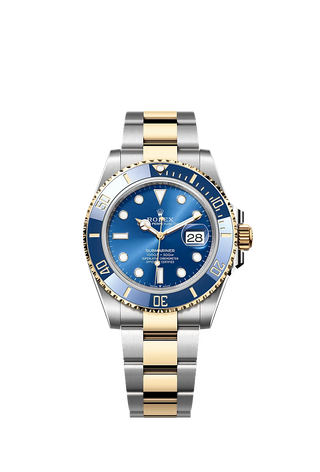 Submariner Date Oystersteel and Yellow Gold "Bluesy"